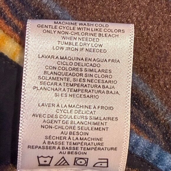 Plush Horizon Snap Striped XL Shirt Never Worn - Picture 8 of 8